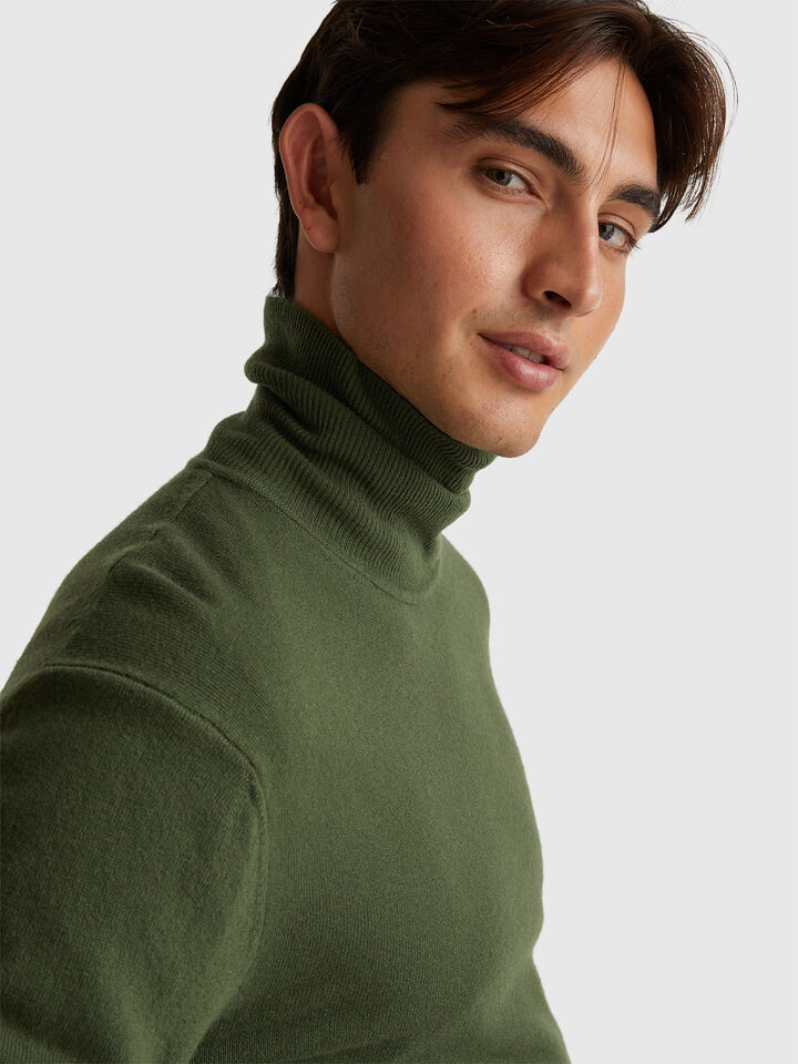 TURTLE NECK SWEATER Men image number 4
